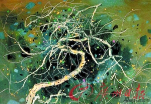画坛巨擘吴冠中:身家上亿 蜗居京城两居室
