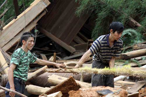 中国日报独家特稿：福建南平灾后重建任重道远