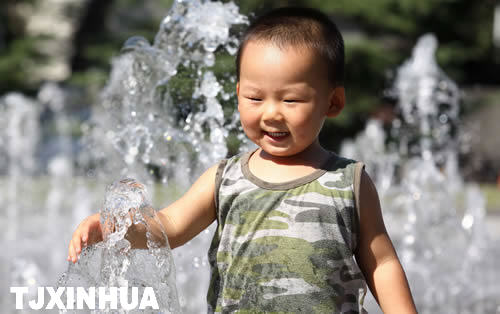 喷泉消夏乐