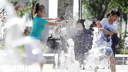 喷泉消夏乐