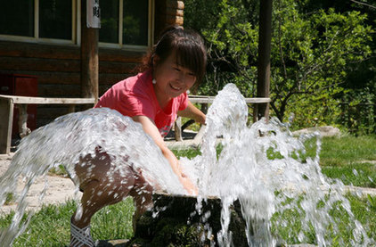 京郊避暑胜地玉渡山夏日激情戏水(图)