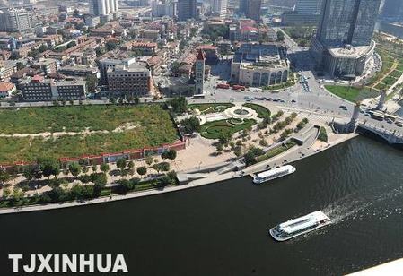 游津门赏海河两岸美景