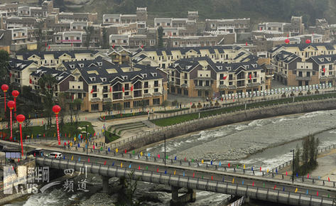 广东援建汶川项目全面竣工