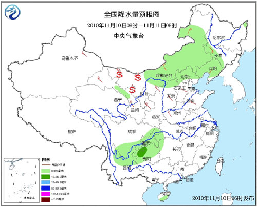 新一股冷空气入侵 东北内蒙古等将迎降雪集中期