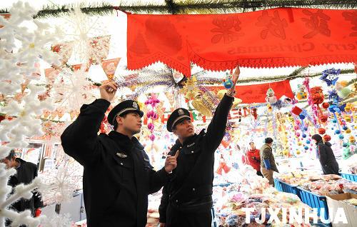 天津公安排查火灾隐患