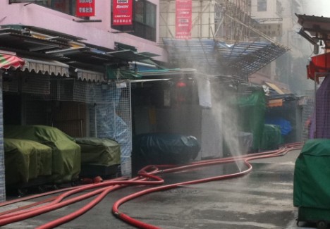 香港旺角花园街大火扑灭 9人死亡30人受伤