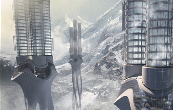 未来摩天大楼如科幻 中国揽括设计前两名(图)