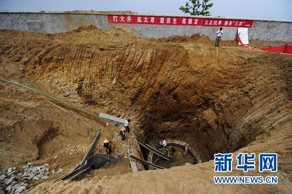 编钟故里湖北随州遭遇60年一遇特大干旱(图)