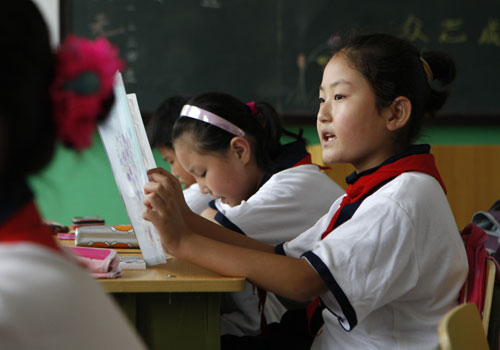 北京房山“7•21”受灾学校如期开学 安全教育成第一课