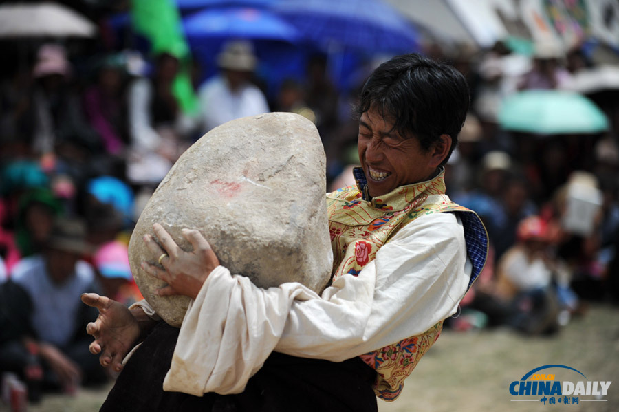 西藏农村最热闹的节日之一——望果节