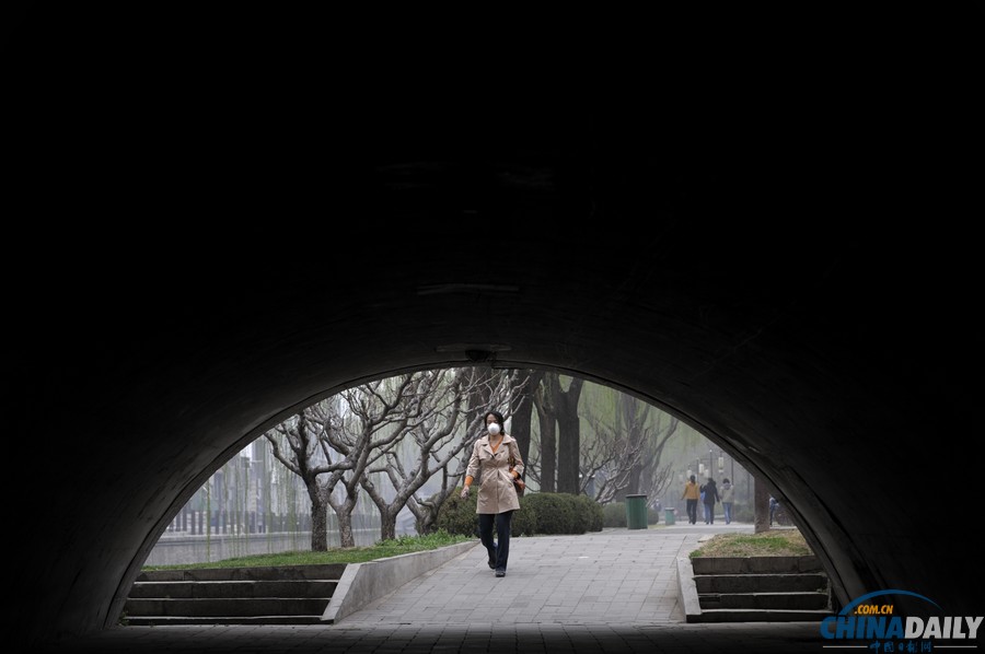 北京雾霾黄色预警持续