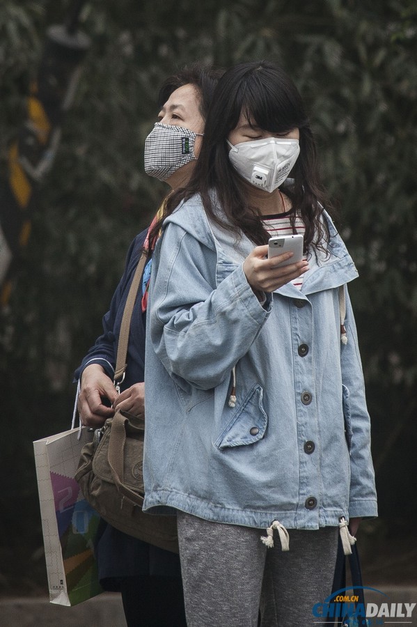 北京雾霾黄色预警持续