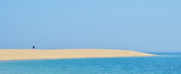 世界最美海湾：台湾澎湖吉贝沙尾