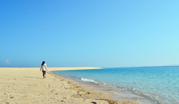 世界最美海湾：台湾澎湖吉贝沙尾