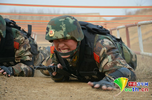 习大大新年贺词鼓舞军心 武警官兵2015蛮拼使命