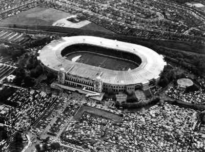 1924年大英帝国博览会 温布利球场成足球圣地
