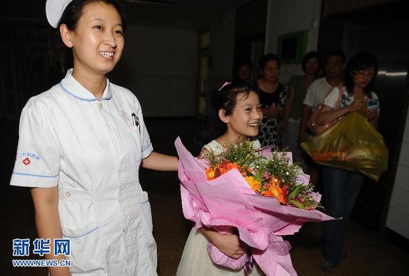 山西残疾女孩圆圆解决身体畸形顺利出院
