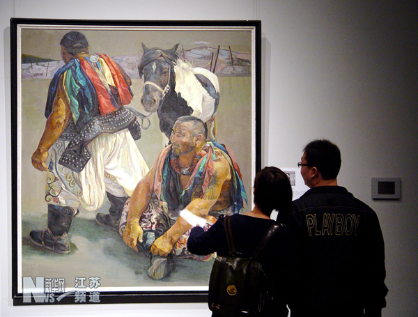 “时代风采金陵画展”在南京展出