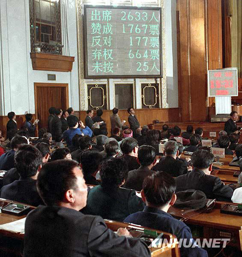 1994年：高峡出平湖