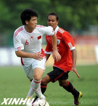 足球——潍坊杯：中国国家青年队晋级决赛