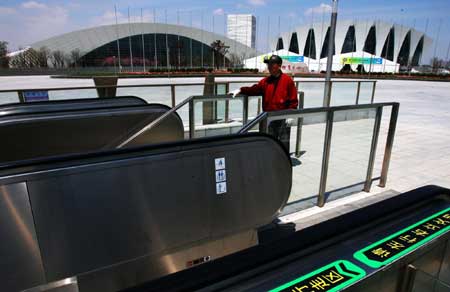 上海地铁济阳路站即将正式运营