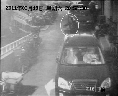 业主发视频图曝小偷作案过程(组图)