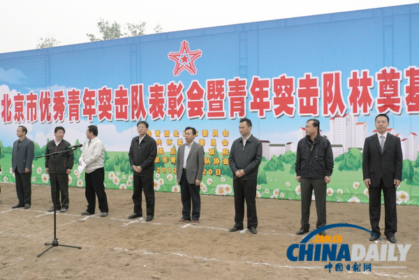 北京市优秀青年突击队表彰会怀柔举行