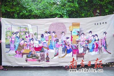妻欲卖刺绣救尘肺病丈夫 其自己全身有百个肿瘤