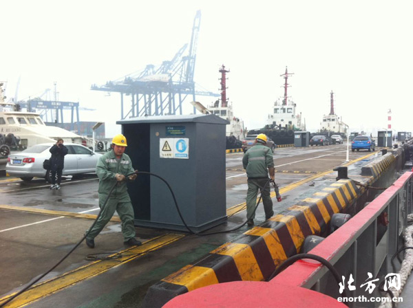 天津港“油改电” 年减排二氧化碳3.37万吨