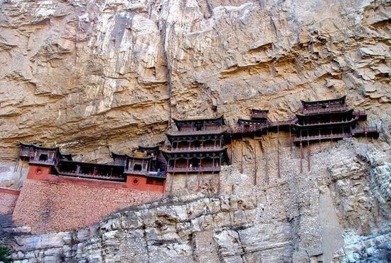 细数中国南北七大悬空寺