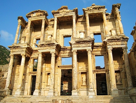 以弗所古城 置身于古代建筑艺术的画廊里