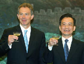 Blair's praise shows his confidence in HK