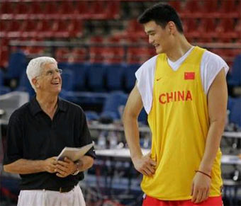 Yao Ming realizes his Olympic dream