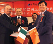 Italians sign big trade deals