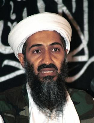 Exiled Saudi dissident Osama bin Laden, the prime suspect behind the Sept. 11, 2001 terrorist attacks in the United States, speaks in this 1998 file photo at an undisclosed location in Afghanistan. Bin Laden may be hiding in Afghanistan, while followers of the former ruling Taliban who once harbored the al-Qaida leader appear to be fragmenting, a U.S. commander said Monday, Jan. 10, 2005. [AP]
