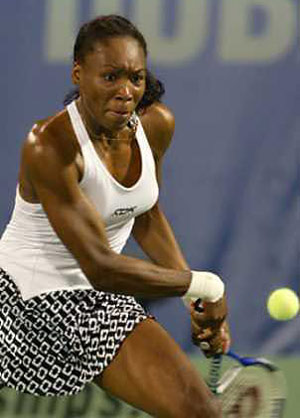 Venus spins into Dubai semis, Tennis