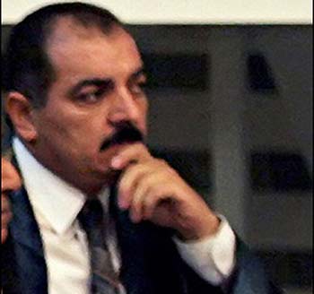 The United States condemned a fatal attack in Iraq against defense lawyers defending some of Saddam Hussein's co-defendants, killing Adil Mohammed Abbas, lawyer for former vice president Taha Yassin Ramadan and wounding Tamer Hamud Hadi, pictured October 2005, who is a lawyer for Barzan al-Tikriti