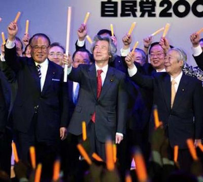 Japanese Prime Minister Junichiro Koizumi claimed Wednesday that his country has reflected on its militaristic past and is now a peace-loving country, the Associated Press reported.