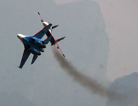 Aerobatics show in Hunan