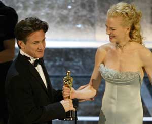 Oscar awards ceremony in Hollywood