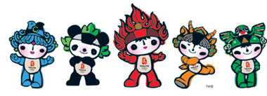 Olympic mascot copyright protected