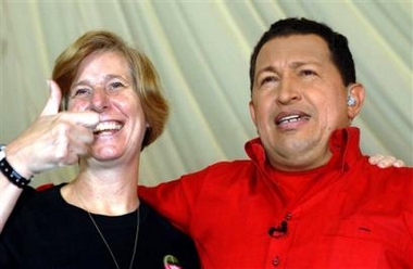 Chavez backs Sheehan plan for Bush protest