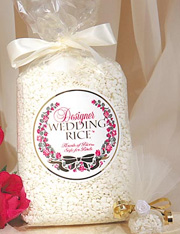 Why is rice thrown at weddings?