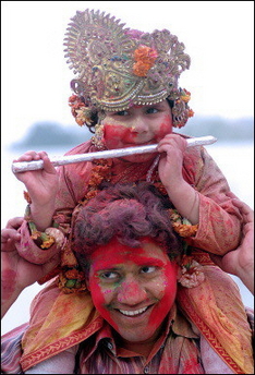 Indians celebrate Festival of Colours