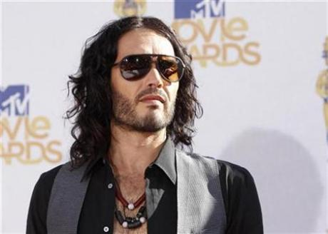 Russell Brand arrested in paparazzi scuffle