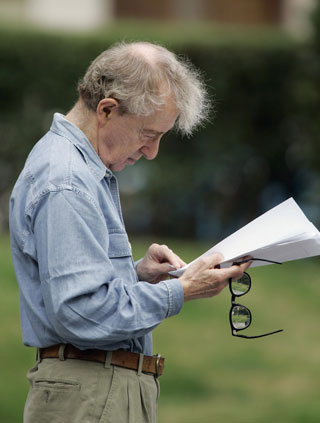 Woody Allen and Scarlett in Oviedo for new film