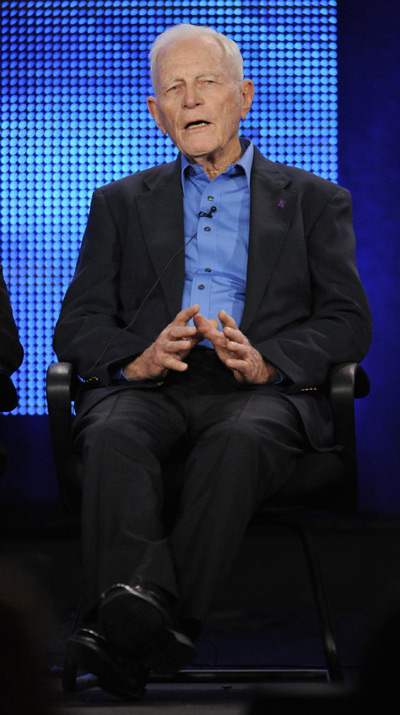 Steven Spielberg at HBO sessions of the Television Critics Association winter press tour