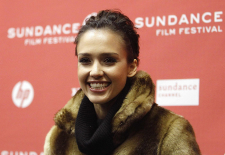 Jessica Alba attends premiere of 