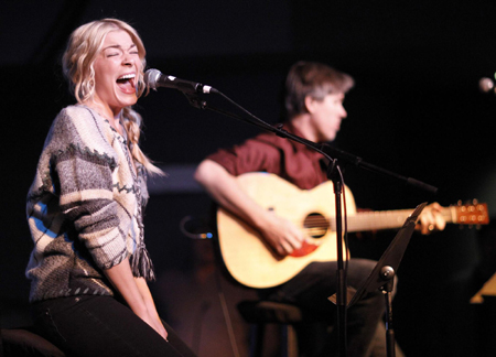 LeAnn Rimes performs during the 2010 Sundance Film Festival