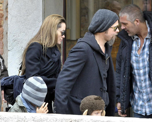 Brad Pitt and Angelina Jolie moving to Venice for 3 months 